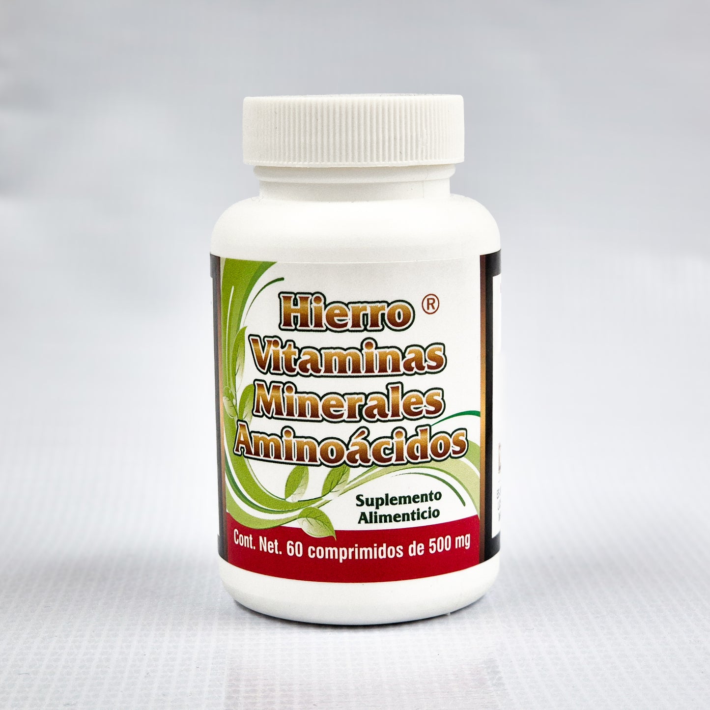 Hierro, Vitaminas, Minerales y Aminoácidos