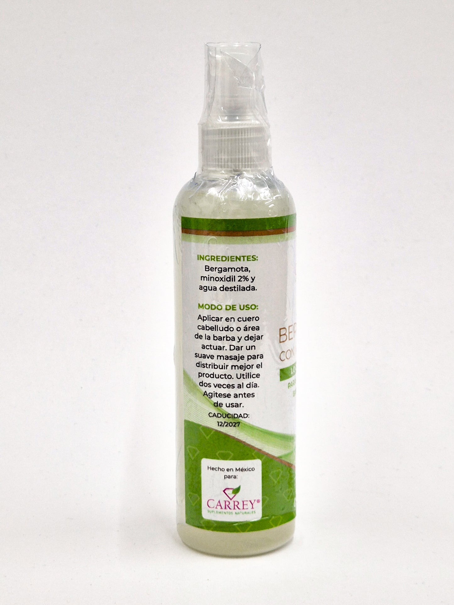 Loción de Bergamota con Minoxidil